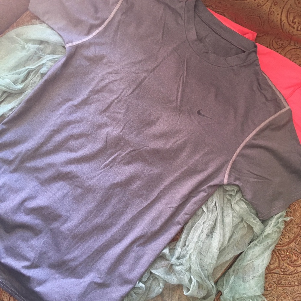 Nike gray athletic shirt